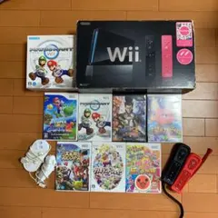 Nintendo Wii  大乱闘　太鼓の達人、マリオカート　リモコン（4つ）