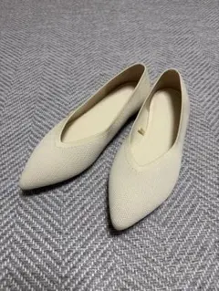 ウォッシャブルニットフラットシューズ　GU L