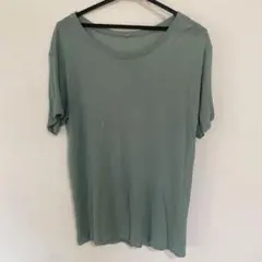 最終値下　baserange Tシャツ　ブルーグレーのサムネイル