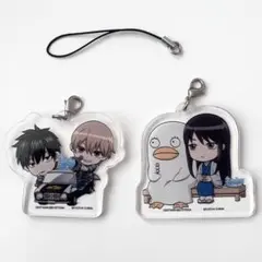 銀魂一番くじ F賞 アクリルプレートセット(土方&沖田、エリザベス&桂)