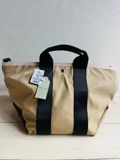 新品 定価7590円 カシュカシュ ベージュ ナイロンツイル2way バッグ