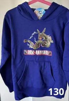 新品 ポケモン トレーナー ブラックレックウザ 130 パーカー