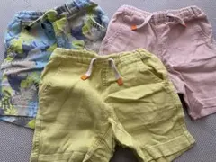 ハーフパンツ3点セット 100cm
