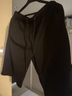 黒 LL ショートパンツ ウエストゴム付き