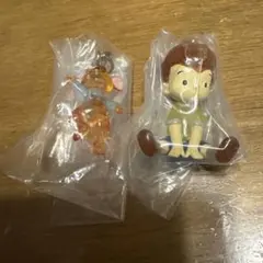 くまのプーさん 『めじるしアクセサリー』ルーとクリストファー・ロビン 2個セット