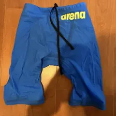 arena 競泳水着 青 ストライプ 沼津 - メルカリ