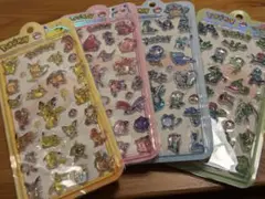 ポケモン　立体シール　硬いシール　シール