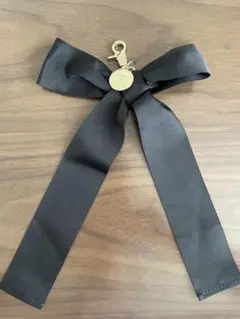 Maison de FLEUR リボンバッグチャーム ブラックのサムネイル
