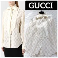 GUCCIフリルブラウス 2026年最新】GUCCI フリル ブラウスの人気アイテム - メルカリ