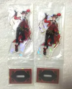 ツイステッドワンダーランド　一番くじ　D賞　ホログラムアクリルスタンド　エース