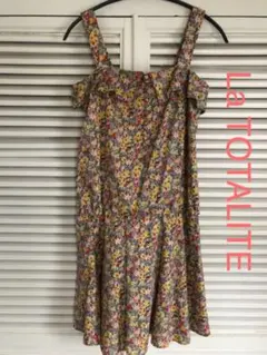 ラ トータリテ la TOTALITE 花柄　ワンピースのサムネイル