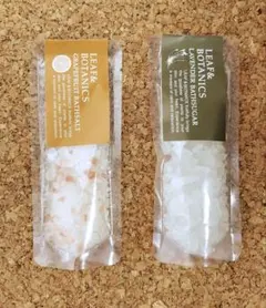 LEAF & BOTANICS バスソルト＆バスシュガー 各40gのサムネイル