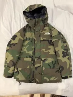 迷彩 ダウンジャケット