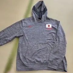 NIKE JPN バスケットボール パーカー L グレー