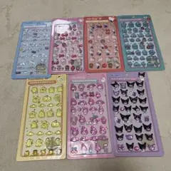 サンリオボンボンドロップシール　7枚セット4