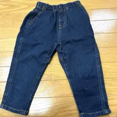 ダークブルーデニムパンツ90cm