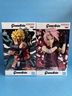 NARUTO Grandista フィギュアセット サクラ&ナルト 新品未開封