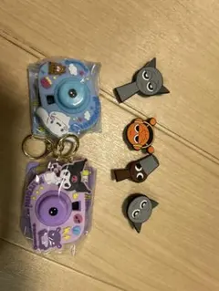 シナモロール・クロミ キーホルダーセット　オマケ付き