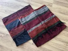 無印良品　クッションカバー　2点セット