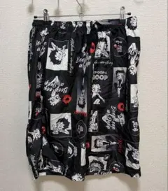 Betty Boop 総柄 ハーフパンツ ショートパンツ LL