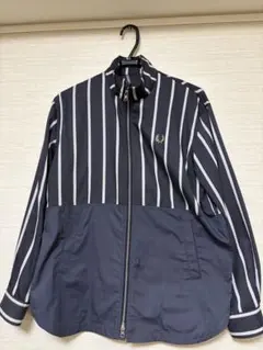 【おすすめ】FRED PERRY ストライプ ジャンパー Sサイズ