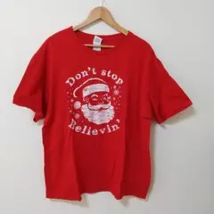 サンタクロースTシャツ 赤 Delta Pro Weight