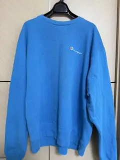 Champion スウェット　ブルー　80s 青タグ