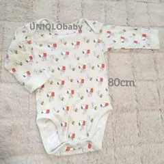 UNIQLO　スヌーピー　ロンパース80cm