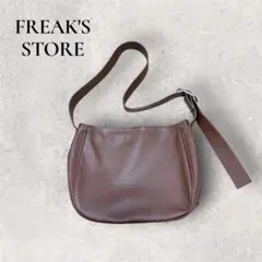 FREAK'S STORE ベルトショルダー2WAYバッグ ブフェイクレザーのサムネイル