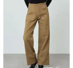 something サムシング　ベイカーワイドパンツ