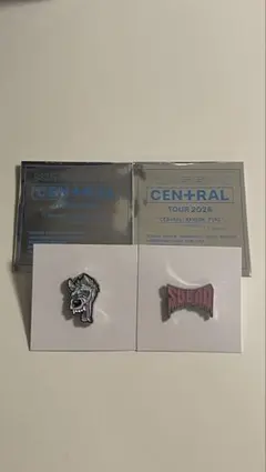 King Gnu CEN+RAL TOUR 2026 ピンバッジ 2種 - メルカリ