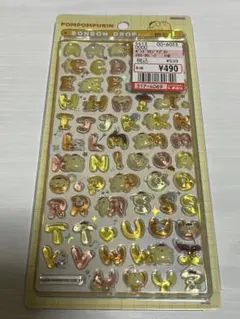 ポムポムプリン ボンボンドロップシール moji 正規品　サンリオ　サンスター