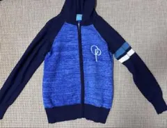 値下げ Ocean Pacific ニットジップアップフーディ Lのサムネイル