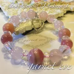 【開運✨SALE】eve♡希少✨インカーローズ♡薔薇色の人生♡ピンクオパール