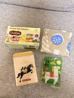 カルディ2026福袋 ハーブ茶 & ティー セット(エコバッグとキャンディ付き)