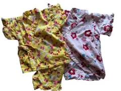 甚平70と甚平ロンパース80のセット