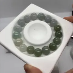 純天然和田玉碧玉×ミャンマー産A貨ラベンダー翡翠 ブレスレット - メルカリ