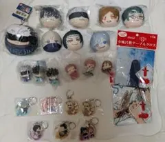 呪術廻戦　ぬいぐるみ　キーフォルダー　五条悟　乙骨憂太　虎杖悠仁