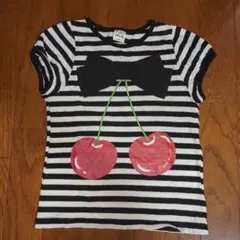 pupil house チェリー Tシャツ120/JENNIメゾピアノ