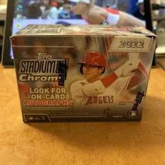 ち*う様 2022 topps stadium club chrome 新品未開