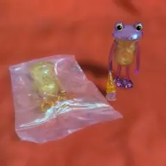 【匿名配送】すべてがおしまいになったカエル　クリアバージョン　2体セット