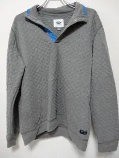 OLD NAVY キルティングスウェット L グレーのサムネイル