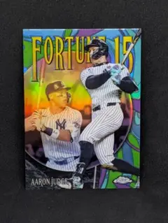 Aaron Judge 2025 Topps Chrome Fortune 15