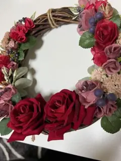 バラのリース 大