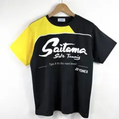 トナミ運輸バドミントンTシャツヨネックスユニOサイズ - メルカリ