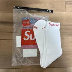 Supreme クルーソックス 4足セット 6-12