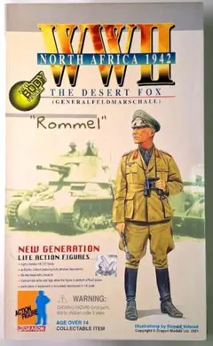 ドラゴン社 WWⅡ 1942 1/6ドイツ国防軍 ロンメル陸軍元帥 ドラゴン社 WWⅡ 1942 1/6ドイツ国防軍 ロンメル陸軍元帥 - メルカリ