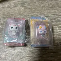 ジュエルペット ミニフィギュア キーホルダー 2個セット