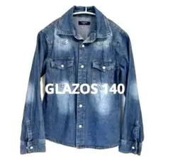 【美品✨】 GLAZOS デニムジャケット　１４０サイズ
