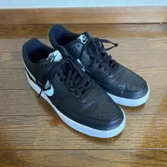 ナイキ/NIKE スニーカー コートビジョン 黒/グレイシャーブルー26.5cm